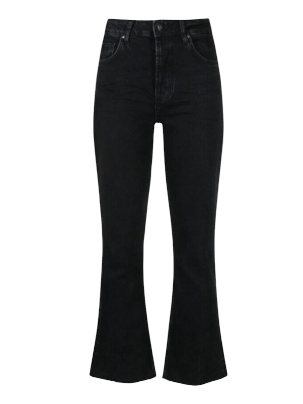 Denim Forum Twiggy High Rise Flare stretch jeans size 25 excellent condition - Picture 2 of 13